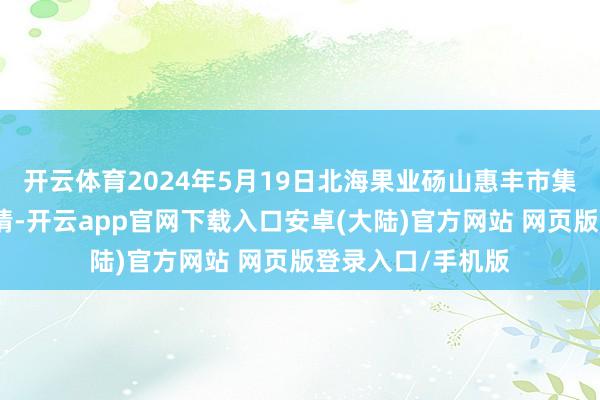 开云体育2024年5月19日北海果业砀山惠丰市集有限公司价钱行情-开云app官网下载入口安卓(大陆)官方网站 网页版登录入口/手机版