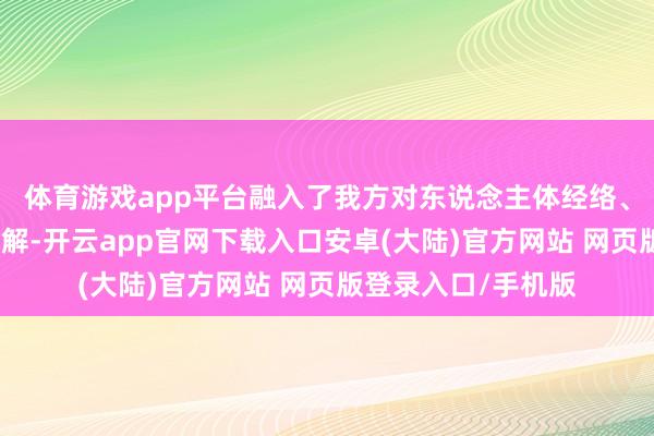 体育游戏app平台融入了我方对东说念主体经络、气血运转的专有见解-开云app官网下载入口安卓(大陆)官方网站 网页版登录入口/手机版